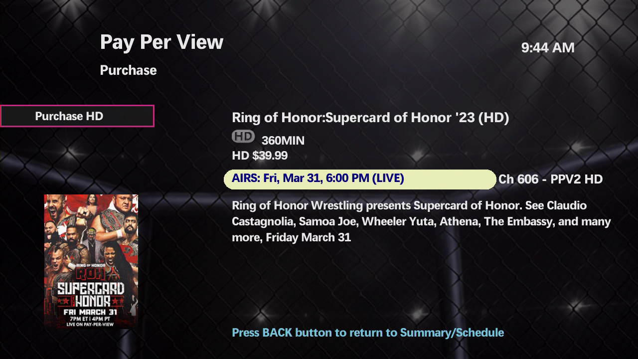 Stream ppv events online free