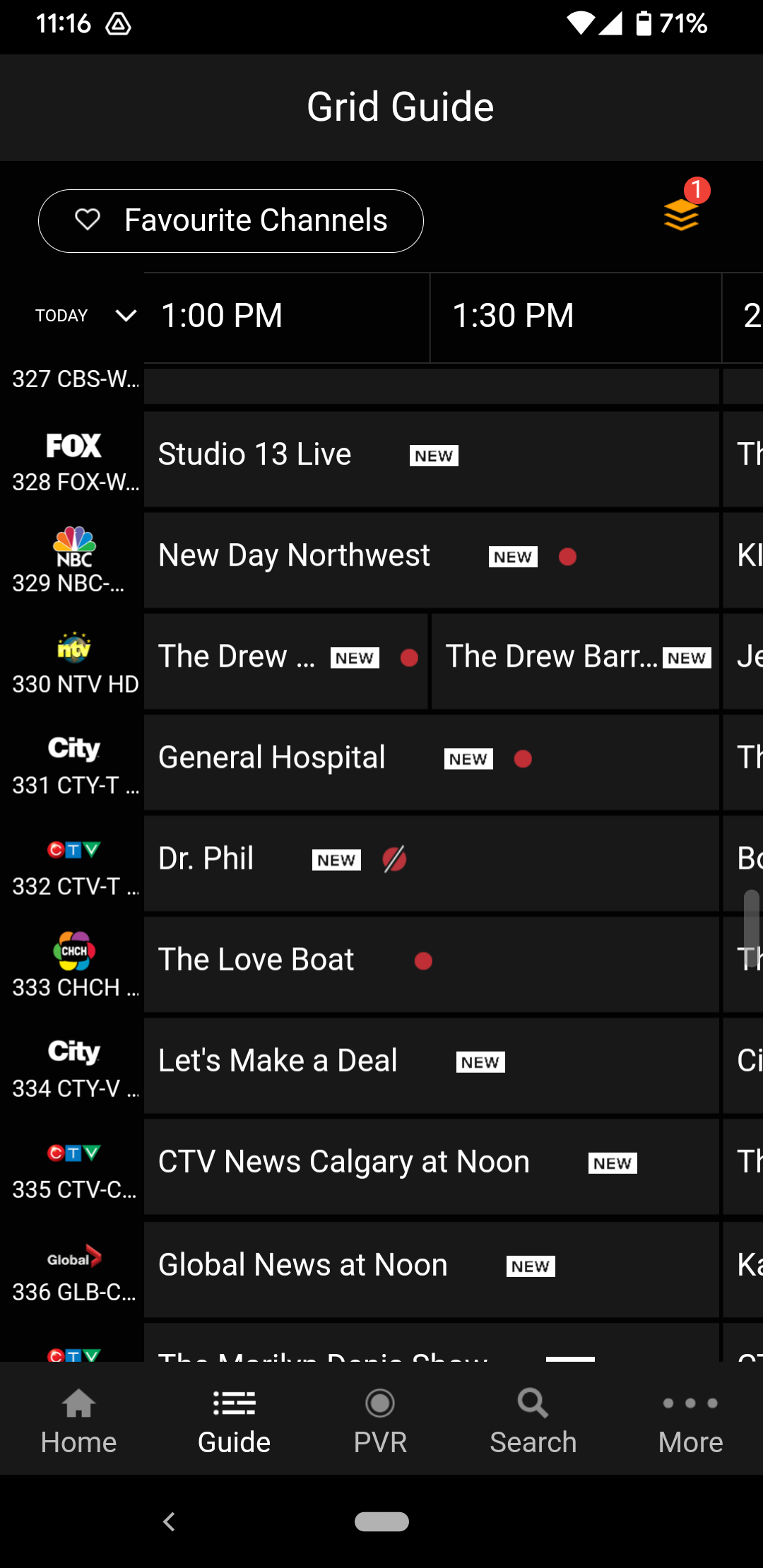 Fixing a recording conflict on maxTV PVR | Support | SaskTel