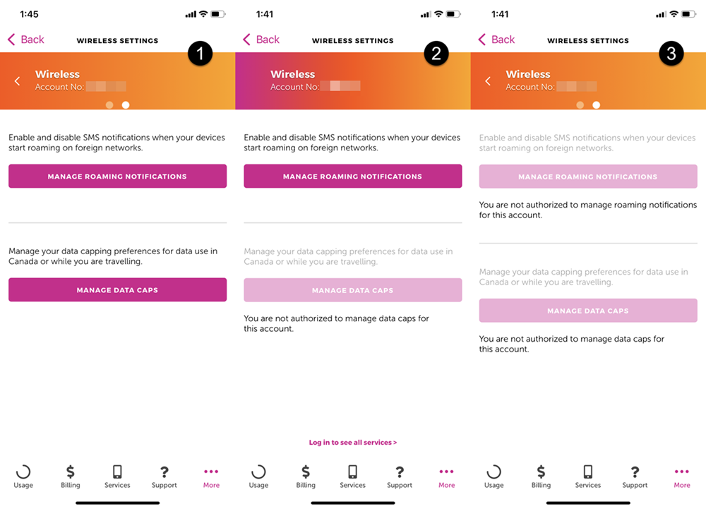 Understanding wireless authorizations in the mySASKTEL app | Support ...