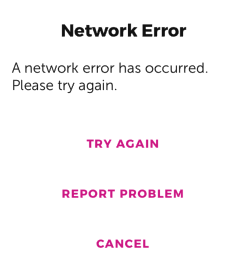 Error messages in the mySASKTEL mobile app | Support | SaskTel