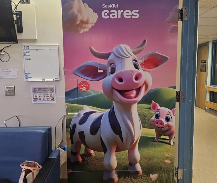 SaskTel Supports Positive Atmosphere for Kids in Hospital