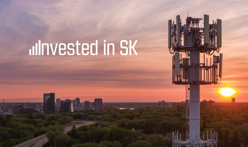 invested in sk cell tower sunset in saskatoon